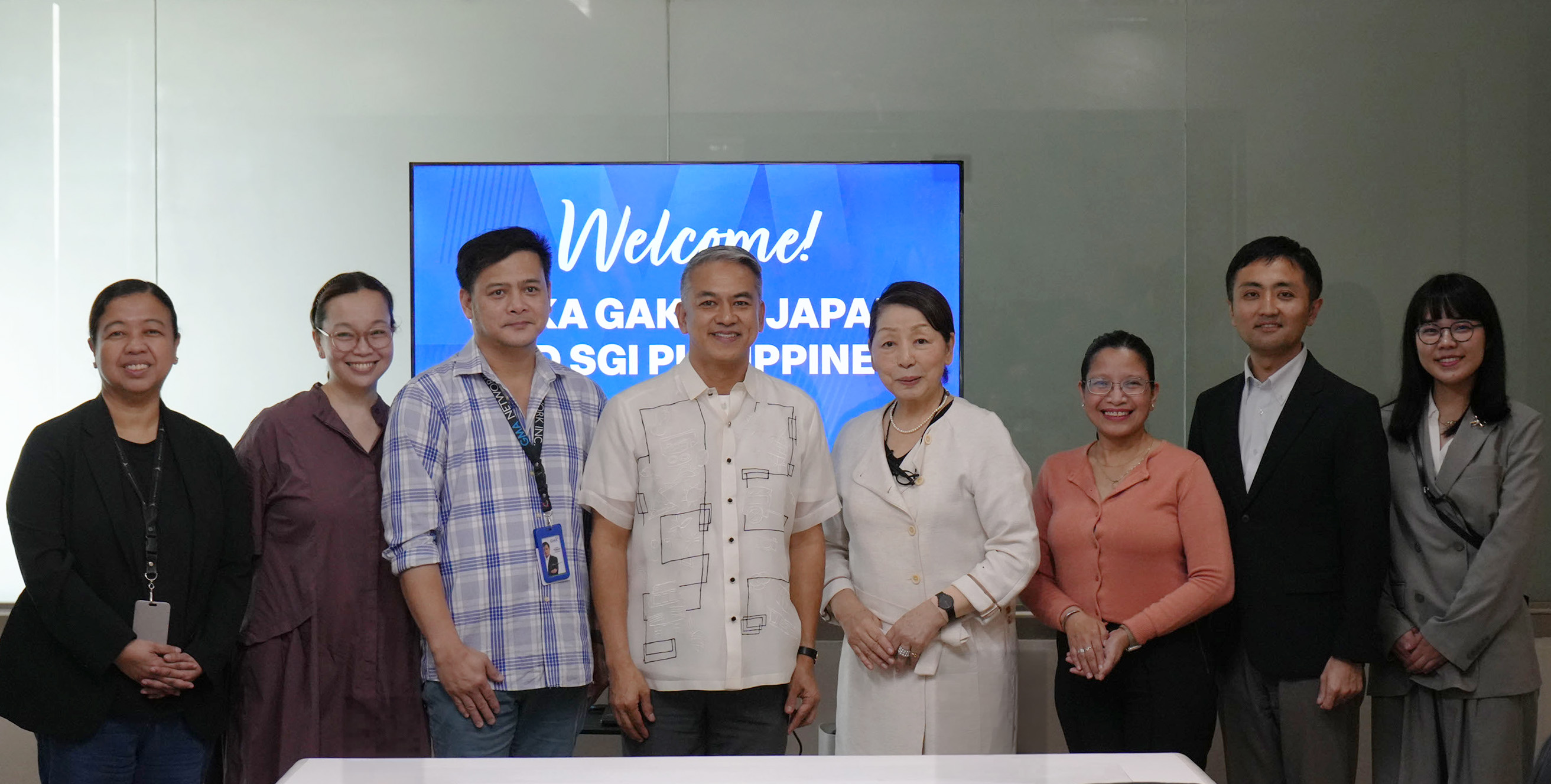 GMA Network welcomes courtesy visit from Soka Gakkai