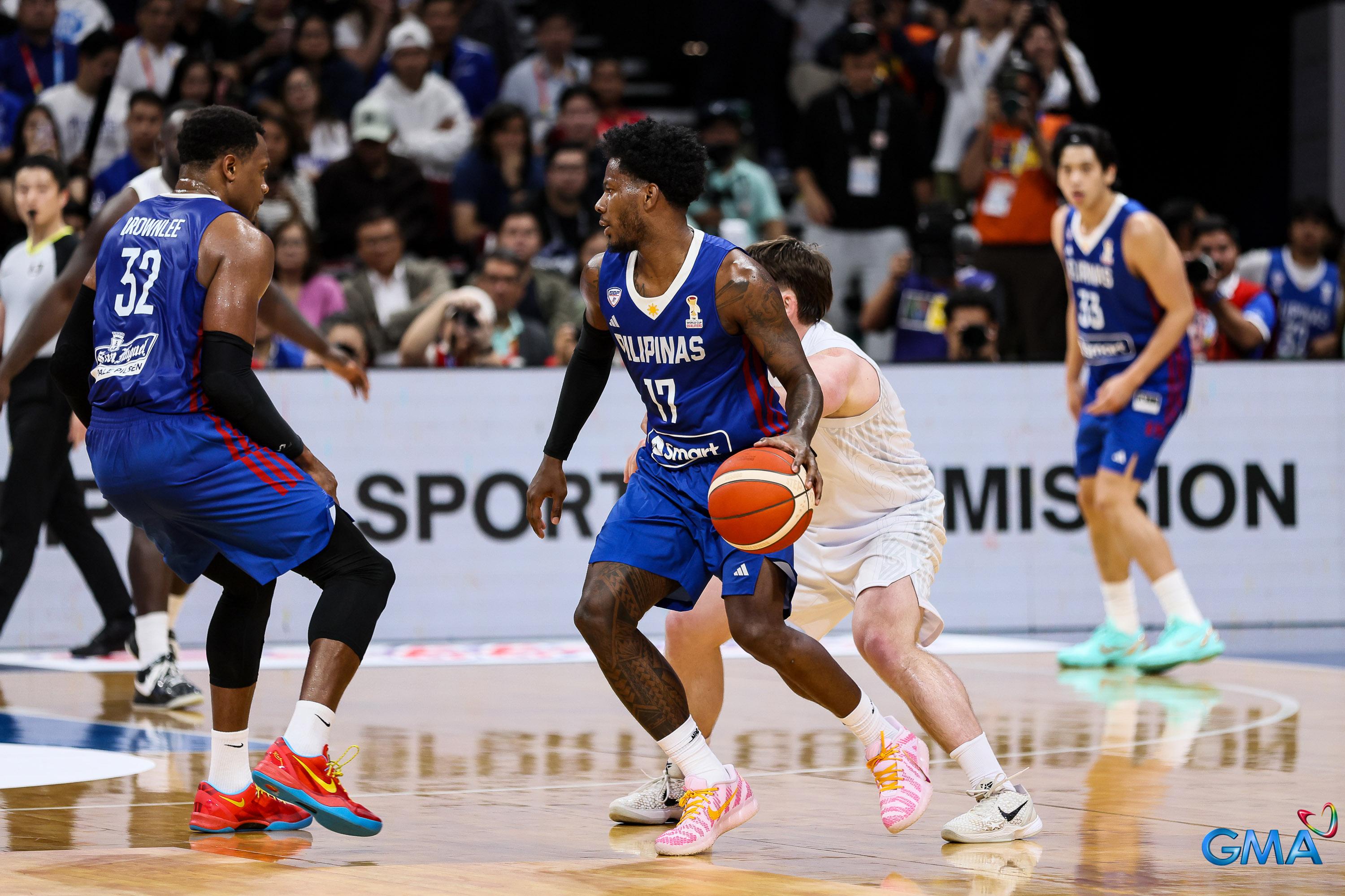 IN PHOTOS: Gilas Pilipinas vs New Zealand at the FIBA World Cup Asian Qualifiers Window 2