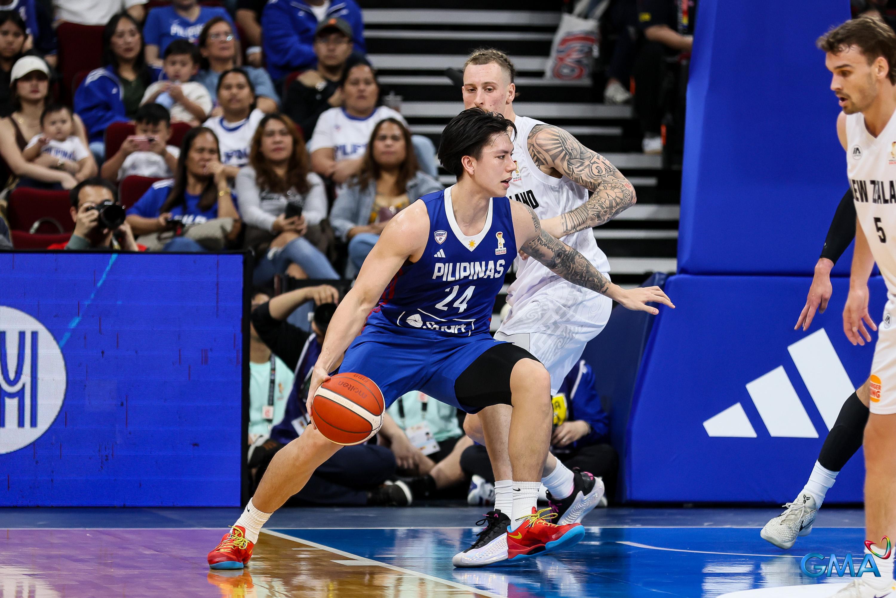 FIBA: CJ Perez of Gilas Pilipinas