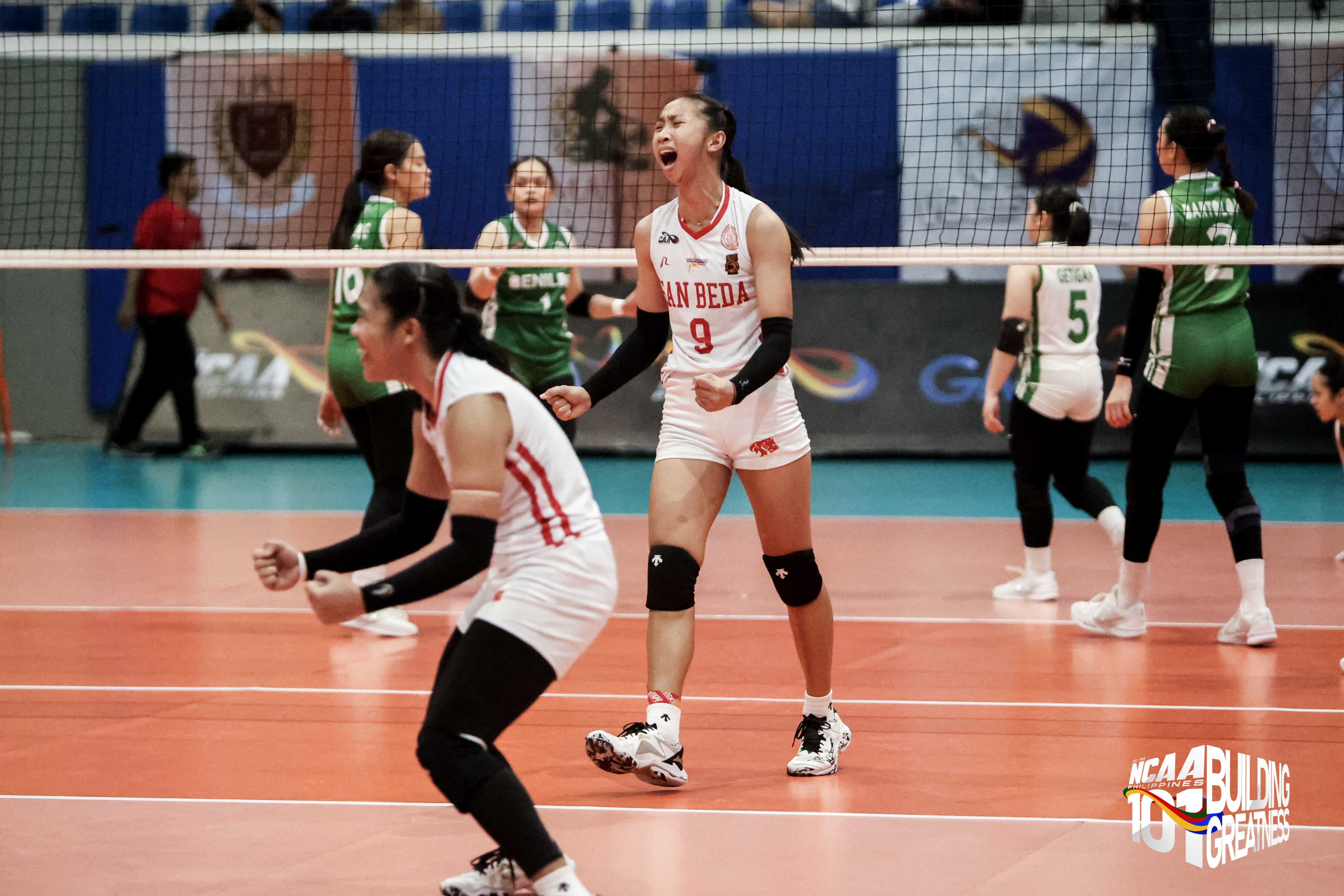 NCAA women's volleyball: San Beda takes down Benilde for first time since 2018