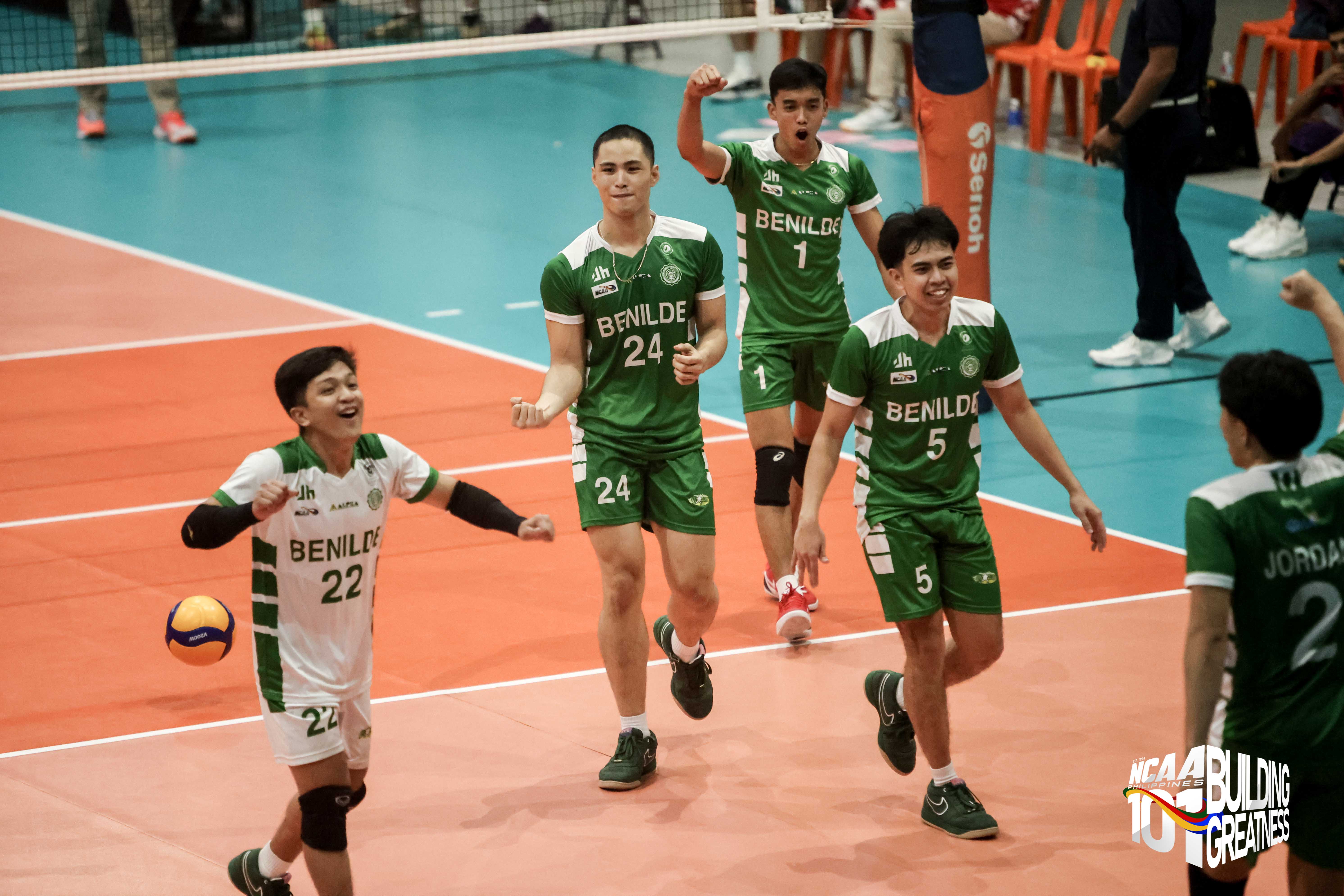 NCAA: Benilde gets payback vs. Letran to stretch streak to three in men's volleyball