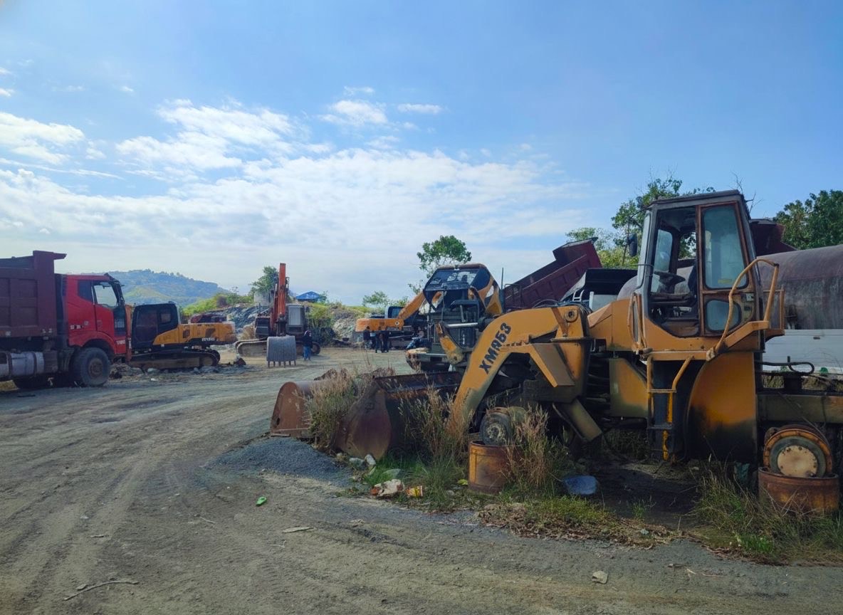 DENR shuts down illegal quarrying site in Angono, Rizal