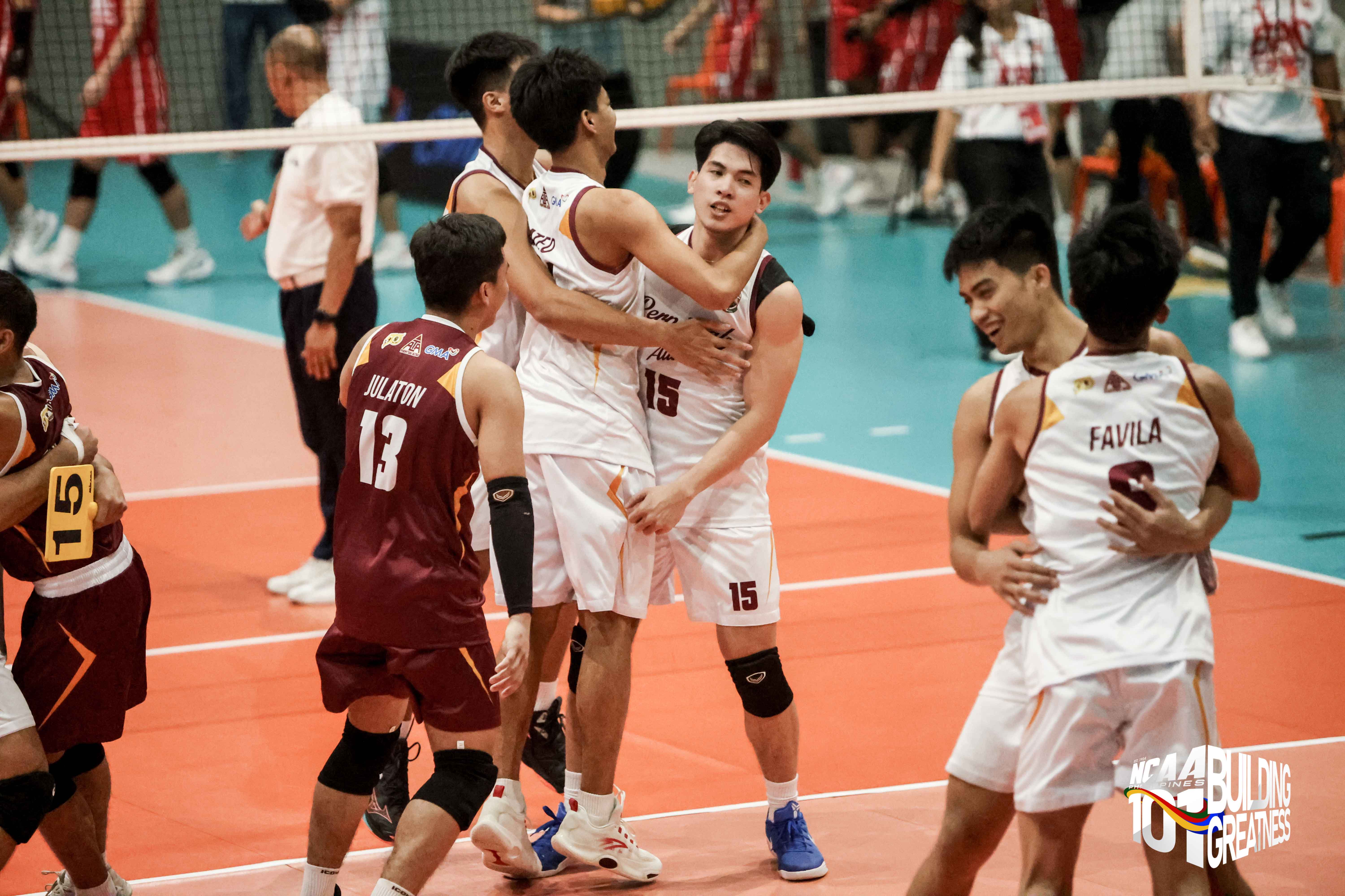 NCAA men's volleyball: Streaking Perpetual outlasts EAC for third win in a row
