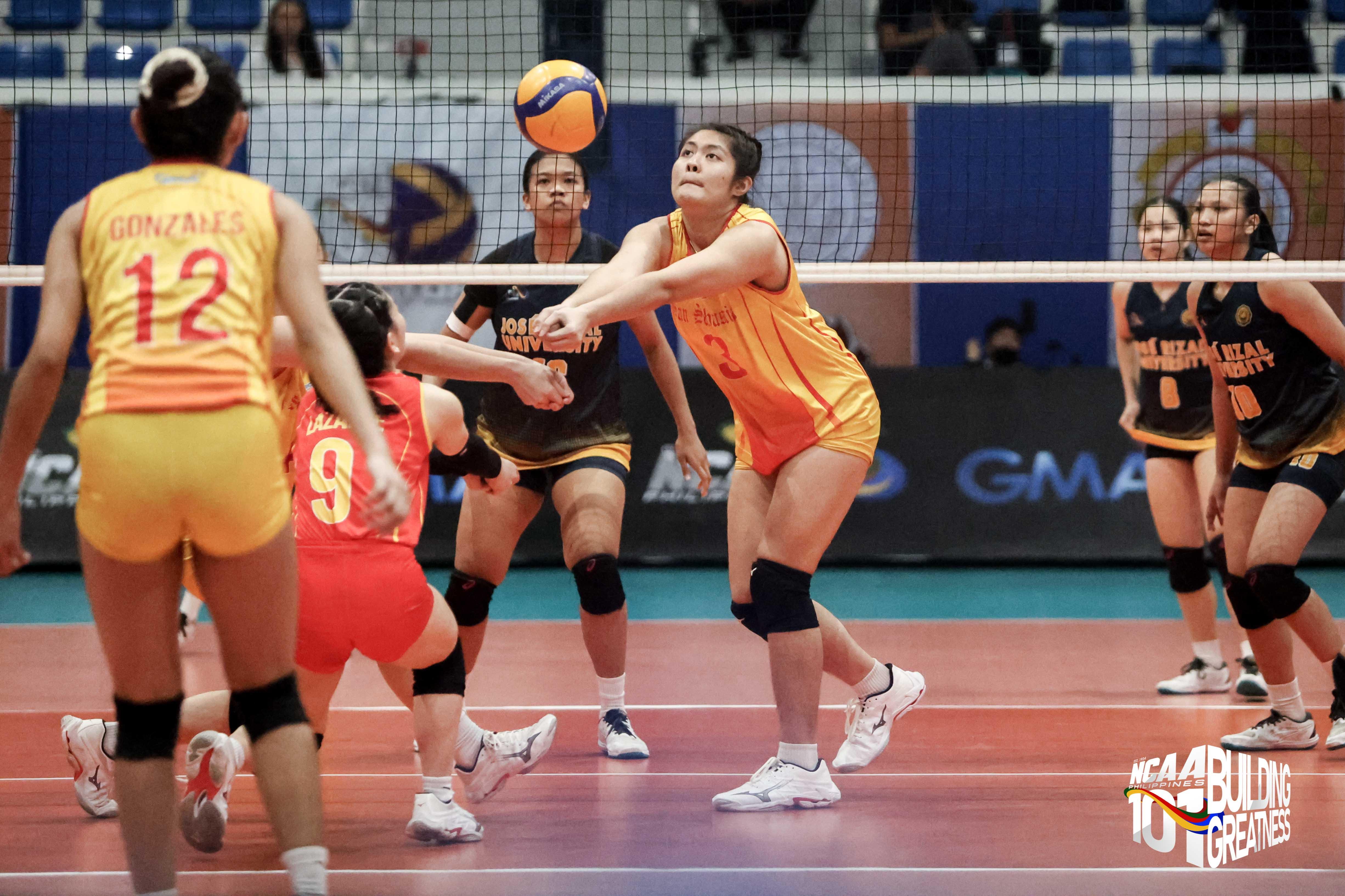 NCAA: San Sebastian weathers JRU despite Kath Santos' absence 