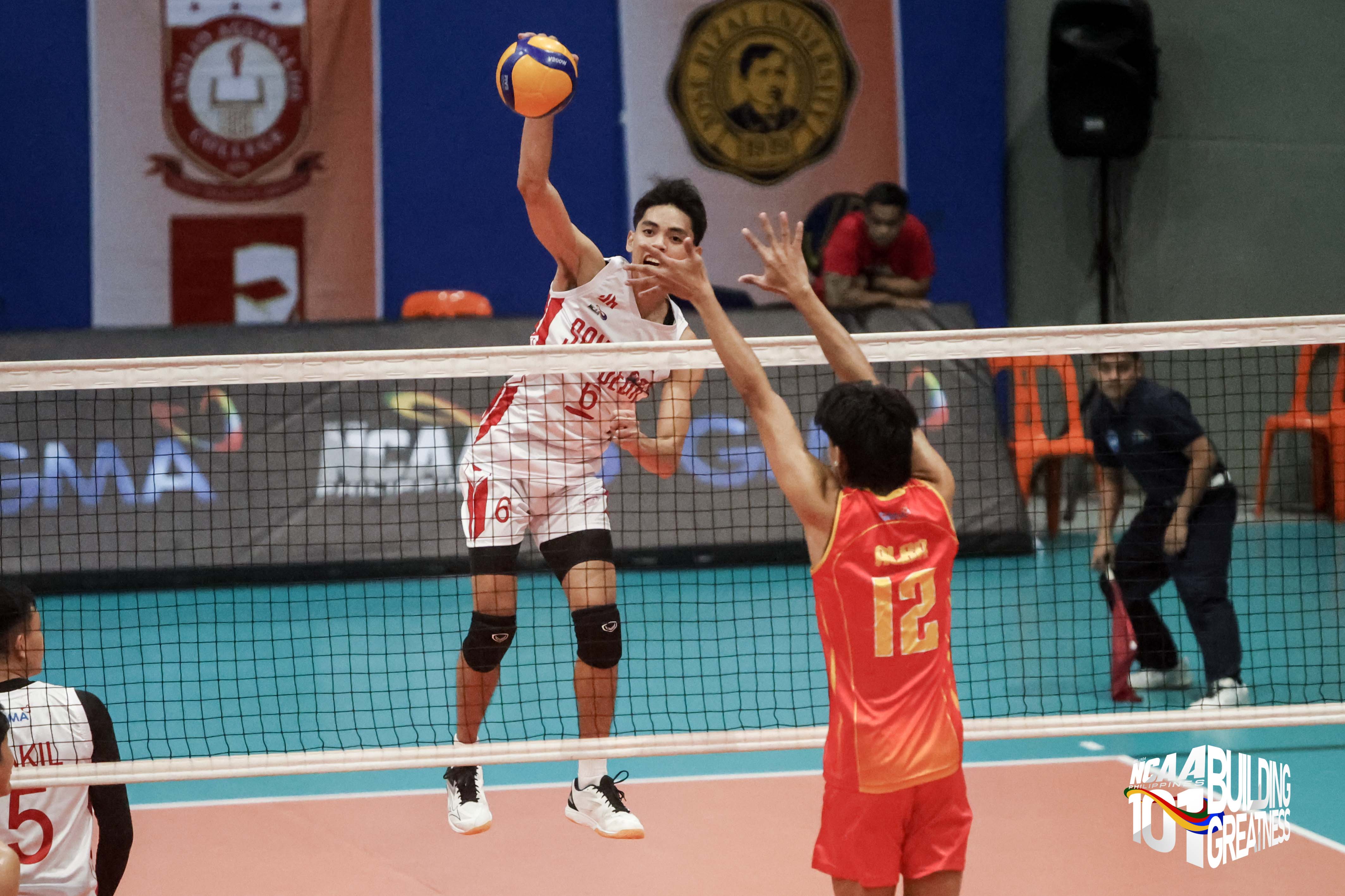 NCAA men’s volleyball: San Beda sweeps San Sebastian for third straight win