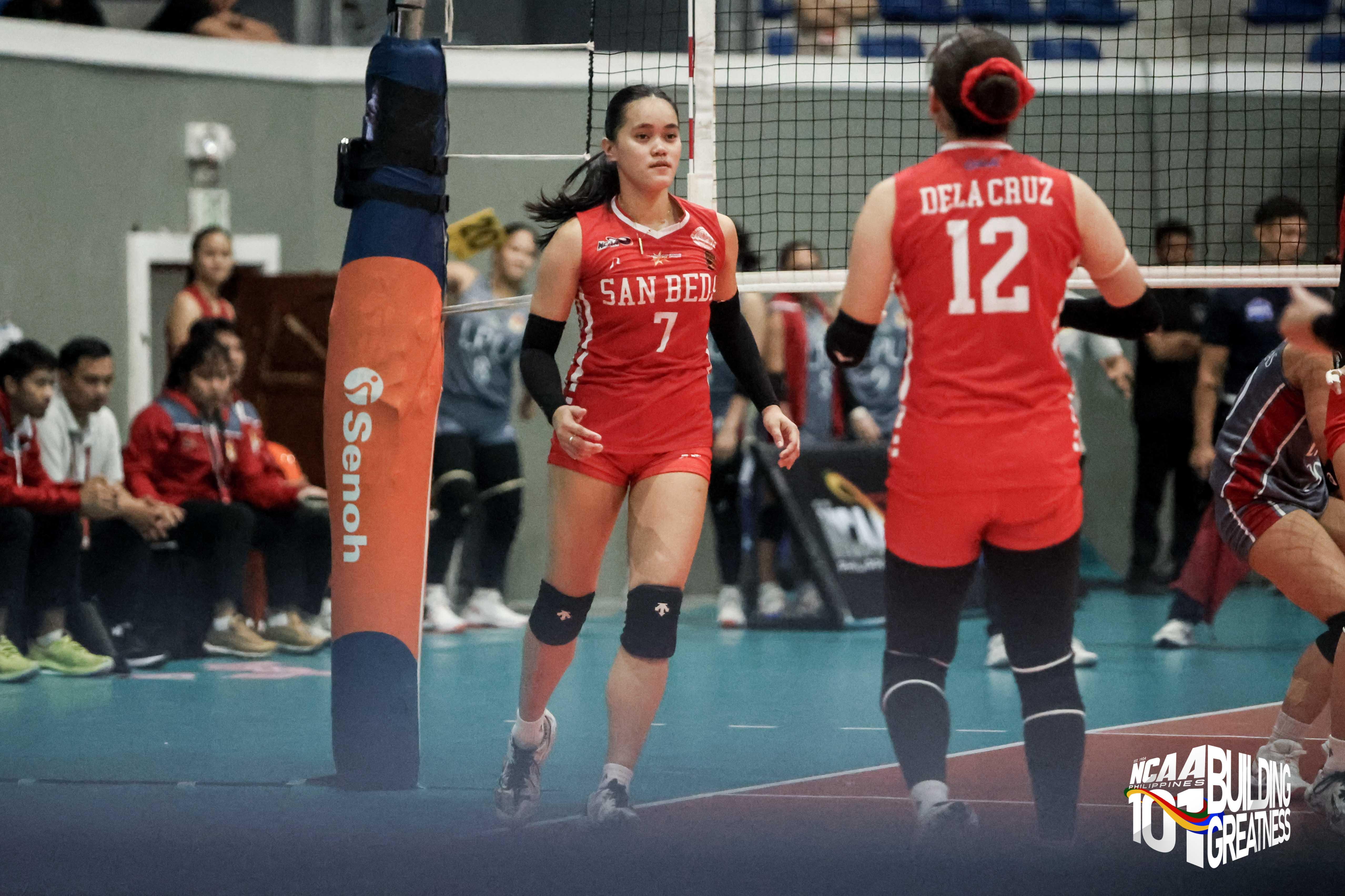 NCAA: San Beda clinches twice-to-beat bonus in women's volleyball QF with sweep of LPU