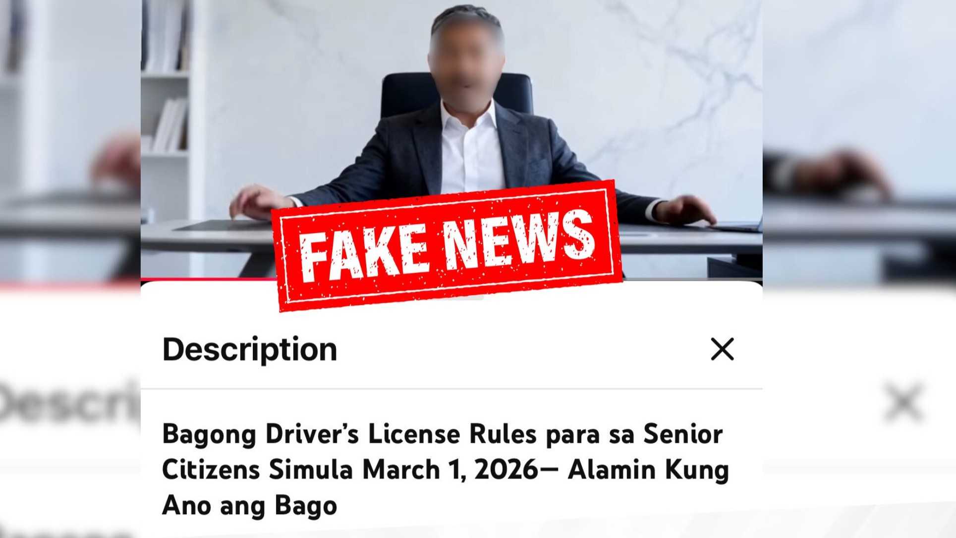 LTO: No new rules for senior citizens getting driver’s licenses