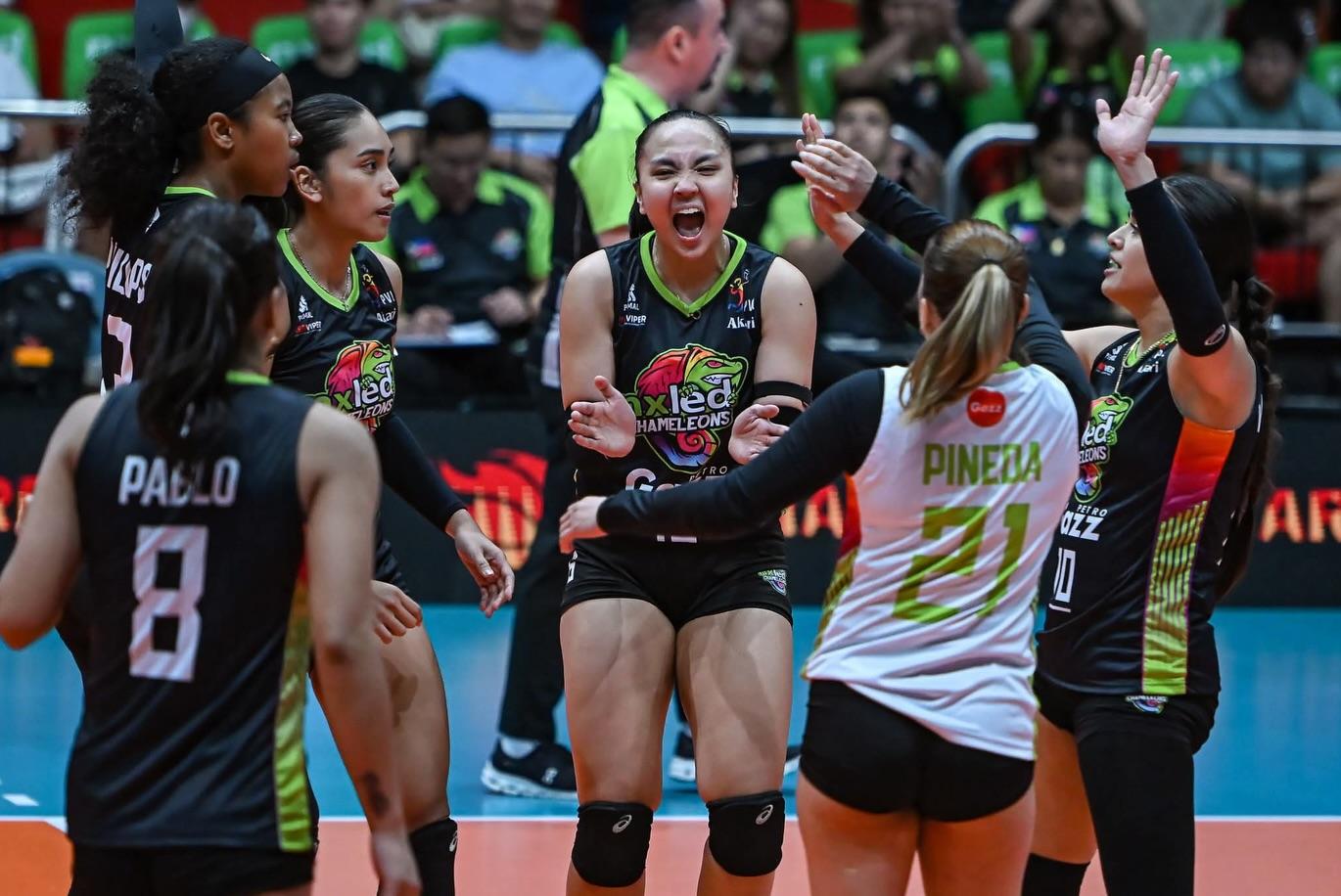 PVL volleyball: NXLED Chameleons