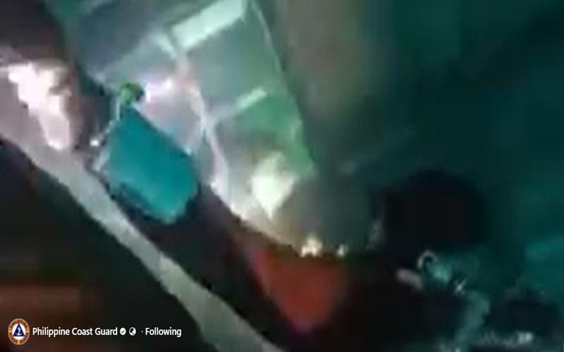 PCG divers enter sunken M/V Trisha Kerstin 3