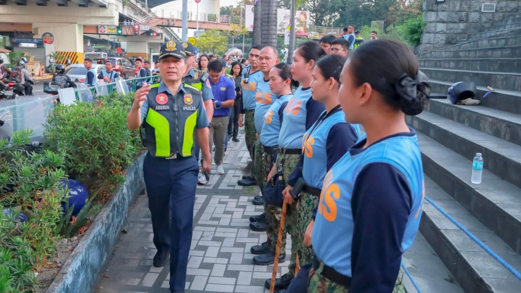 PNP boosts deployment for EDSA 40th anniv to nearly 15,000