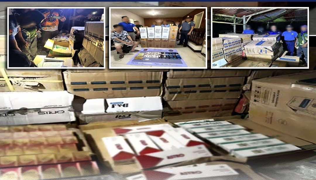 PNP: 15 suspects nabbed, P91M in illegal cigarettes seized in raids