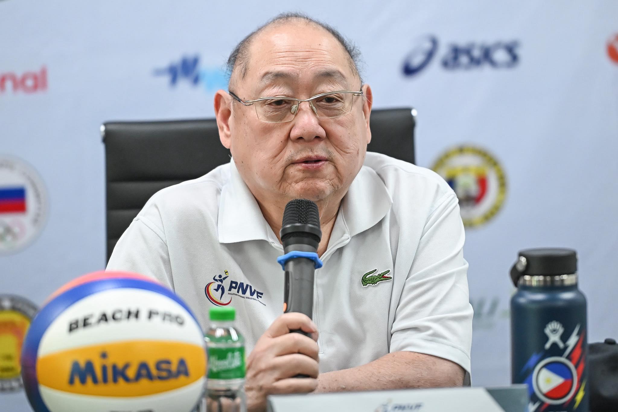 PNVF president Tonyboy Liao volleyball