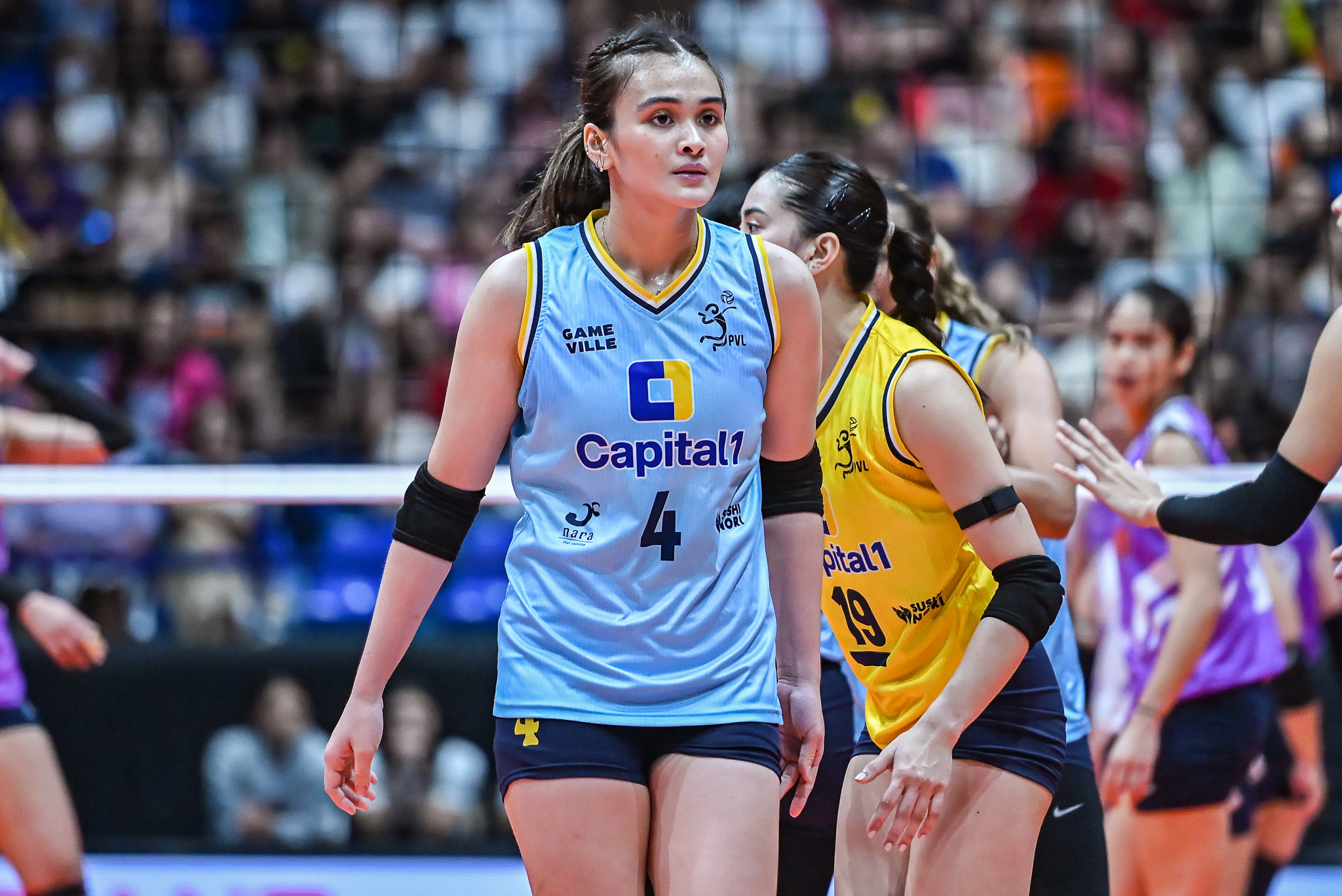 PVL: Capital1 outlasts Eya Laure-less Choco Mucho as Bella Belen drops career-high 