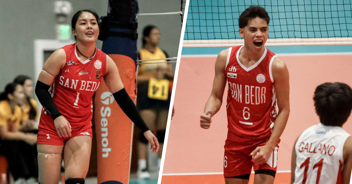 NCAA: Angel Habacon, Axel Van Book tow San Beda teams past JRU