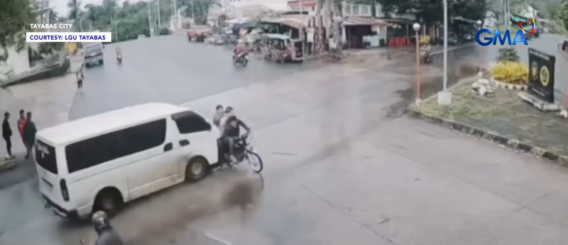 Two dead after van hits motorcycle in Tayabas, Quezon