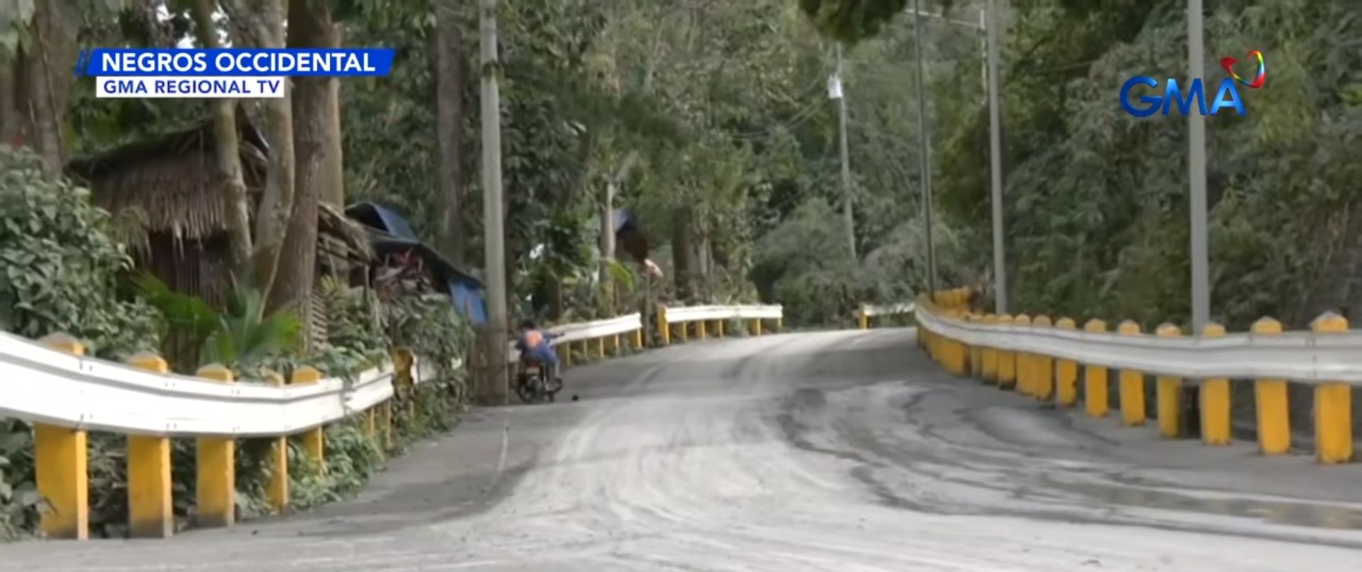 Ashfall from Kanlaon eruption hits 41 barangays in Negros Occidental