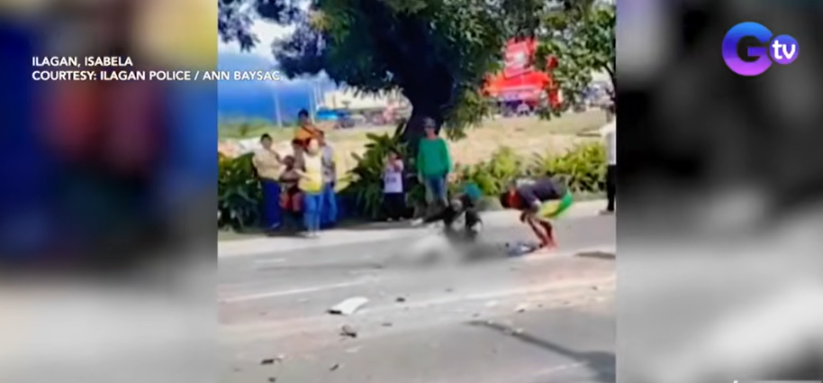 Batang sakay ng tricycle, patay nang magulungan ng dump truck sa Isabela