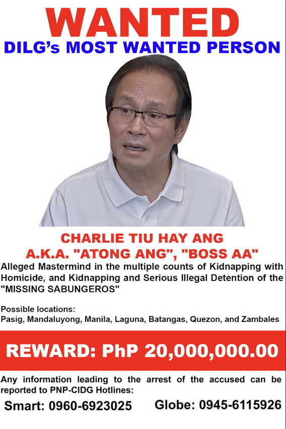 Informant's Guide to Claiming P20M Bounty for Atong Ang's Arrest