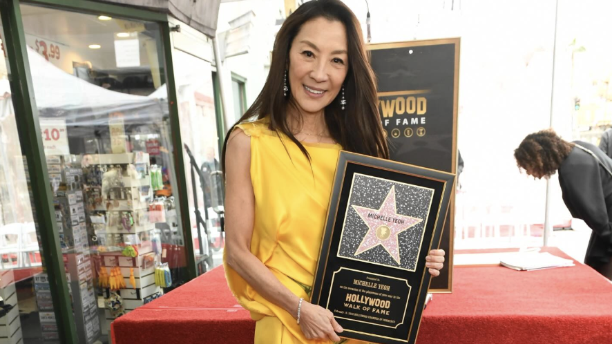 Michelle Yeoh receives Hollywood Walk of Fame star: 'Where you begin doesn't define where you can go'