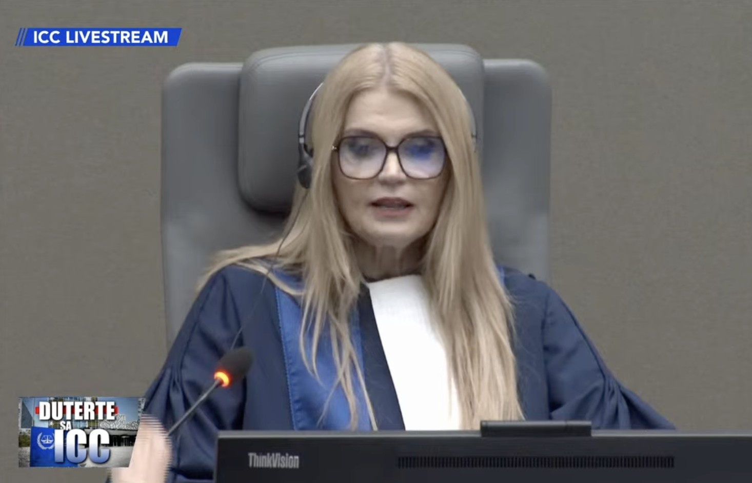 ICC Pre-Trial Chamber Reads Charges Against Ex-President Duterte's Crimes