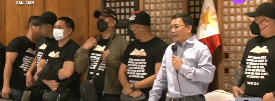 Talks with ex-Marines on alleged cash deliveries began in October, Baligod says