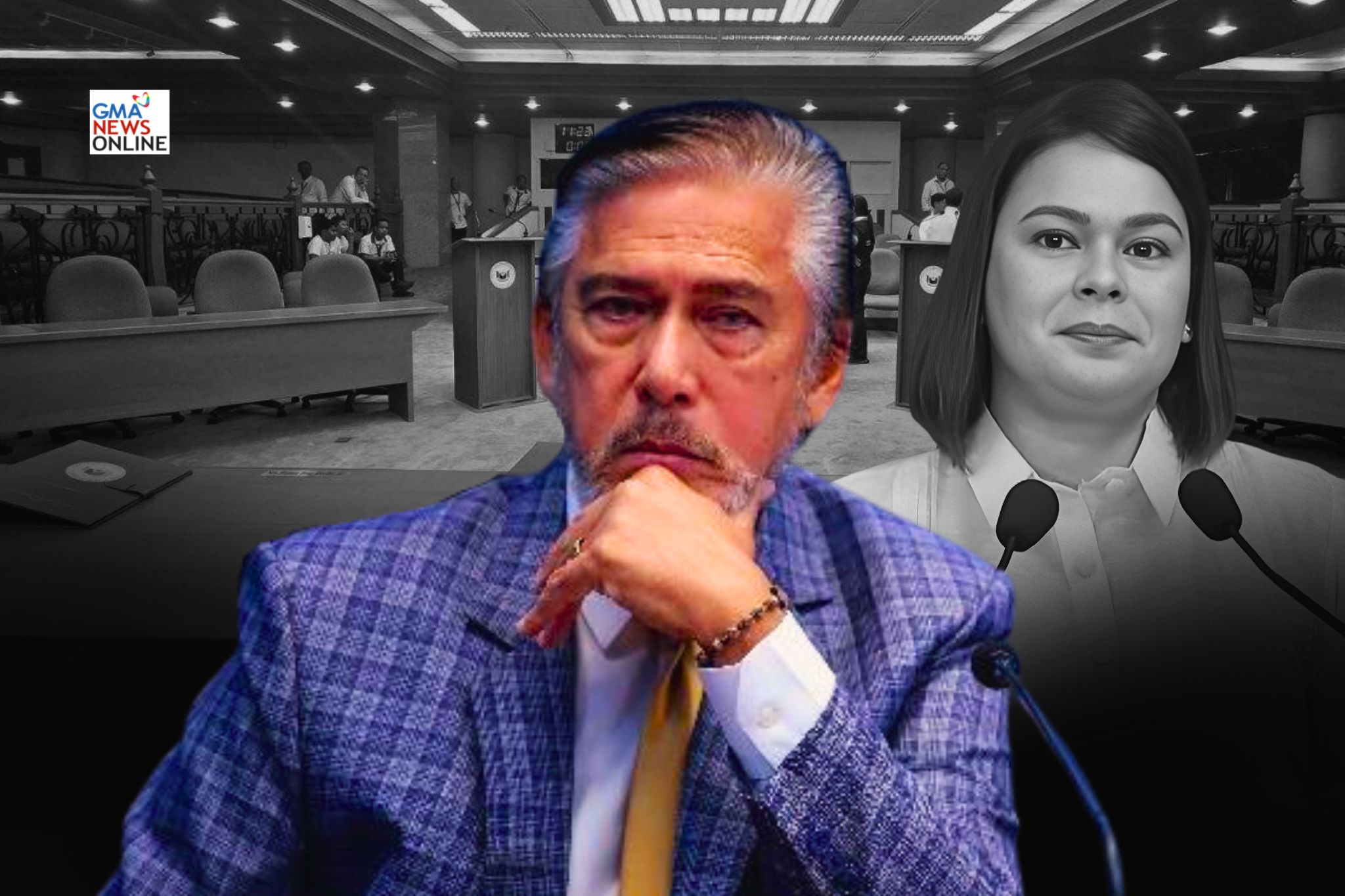 SP Sotto being briefed for possible VP Sara impeachment trial