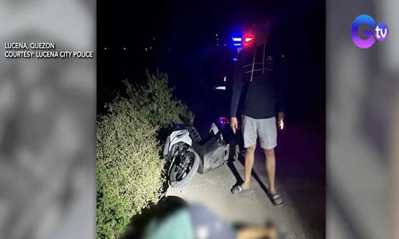 Suspek ng pagnanakaw ng motorsiklo sa Quezon