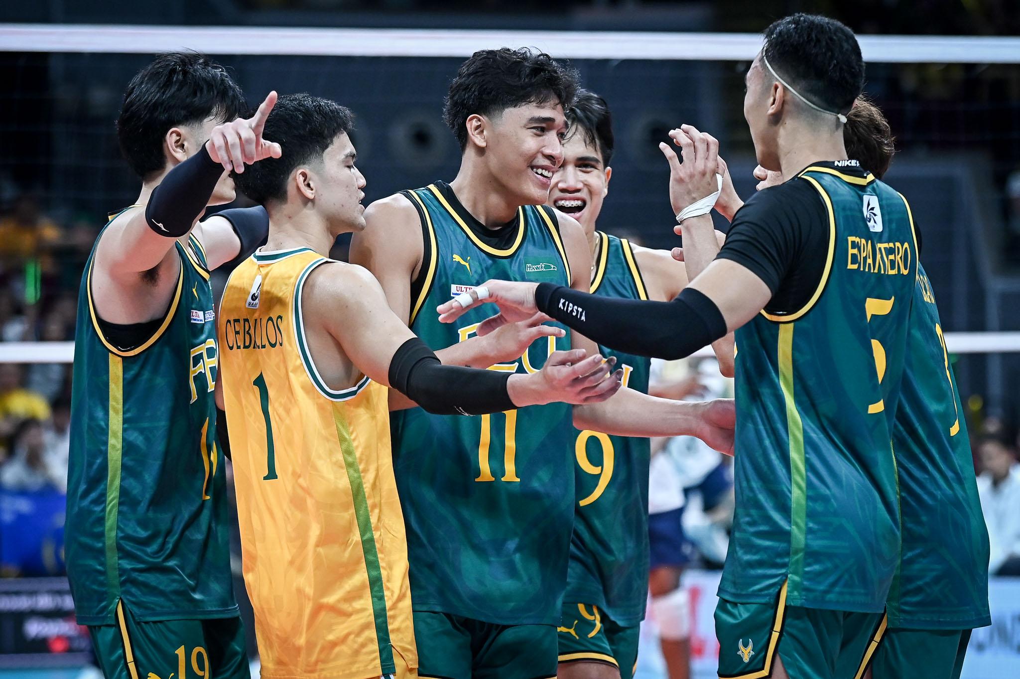 UAAP: FEU sweeps NU for 3-0 start in men’s volleyball; UE snaps 23-game skid at Adamson’s expense