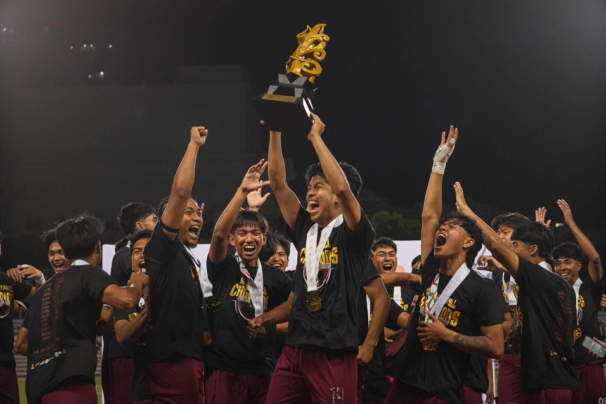 UAAP Season 88: UP men's football team wins championship