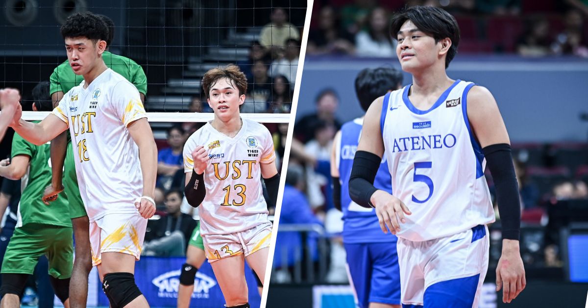 UAAP: UST, Ateneo break through in men’s volleyball