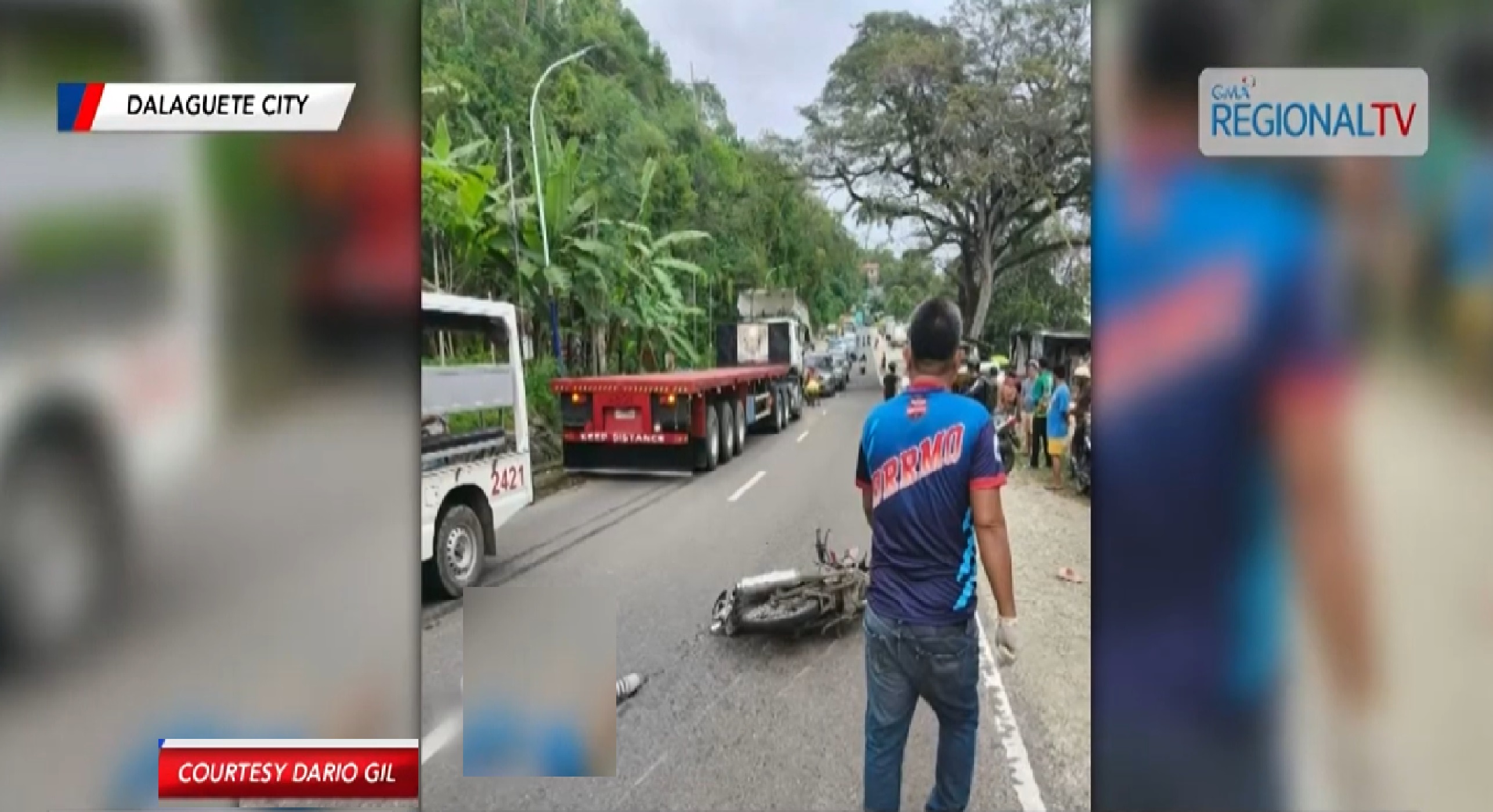 Babaeng rider, patay matapos magulungan ng 10-wheeler truck sa Cebu