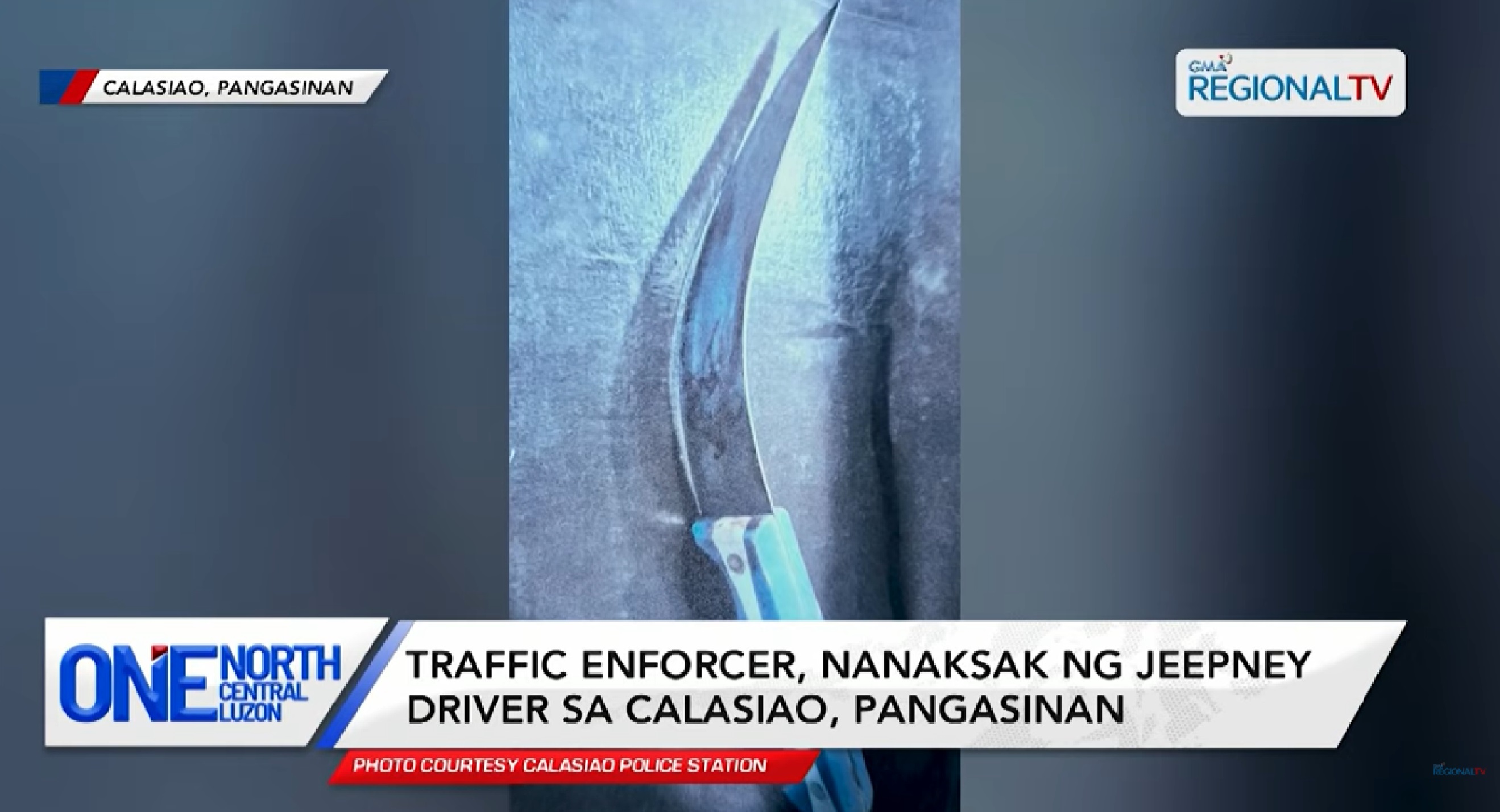 Jeepney driver, sugatan matapos saksakin ng traffic enforcer sa Pangasinan