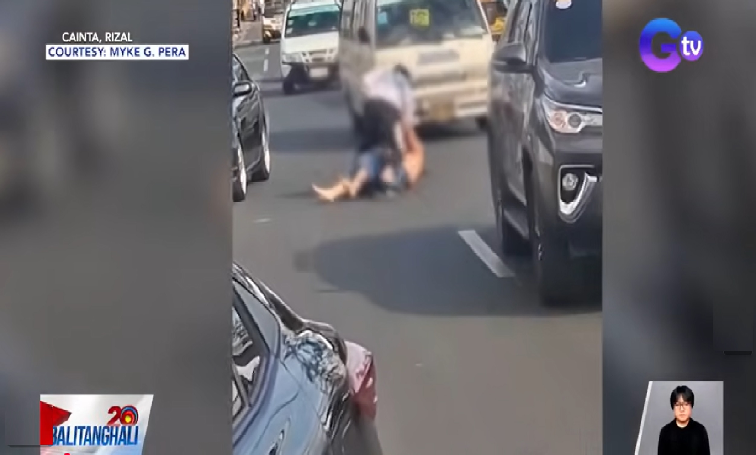 2 motorista na nagsapakan sa Cainta, pinagpapaliwanag ng LTO