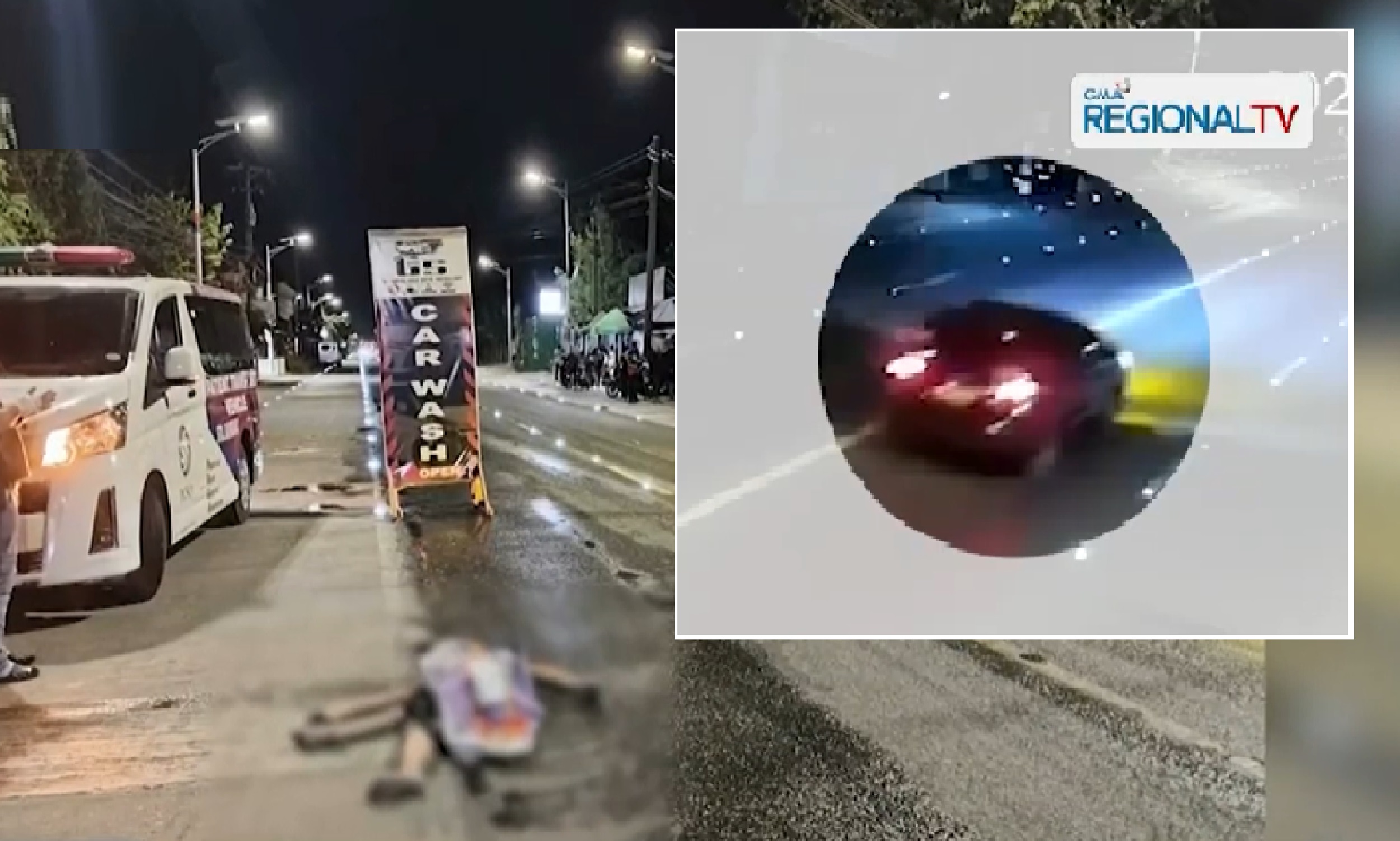 PWD, nasawi sa hit-and-run matapos mabangga ng motorsiklo at masagasaan ng kotse