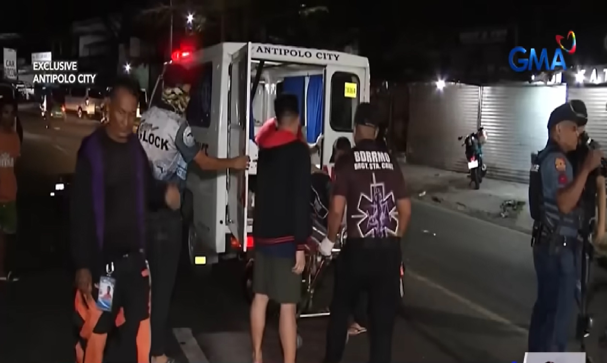 Rider at angkas na mga nakainom umano, sugatan nang bumangga sa kasalubong na van sa Rizal