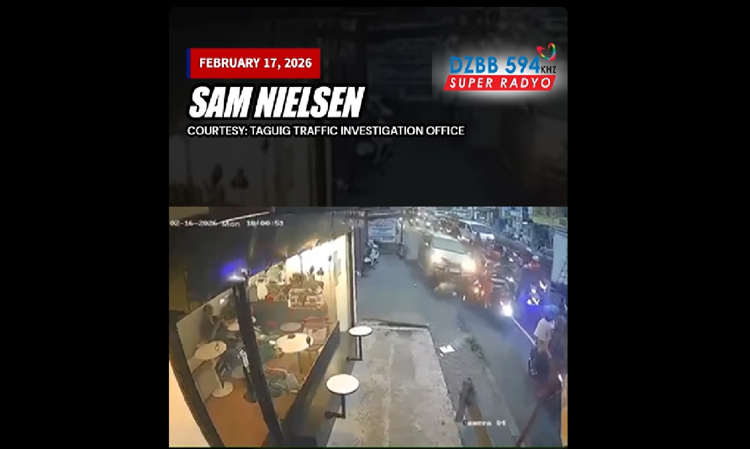 14 na motorsiklo, 1 kotse, inararo ng MPV na pulis ang driver sa Taguig