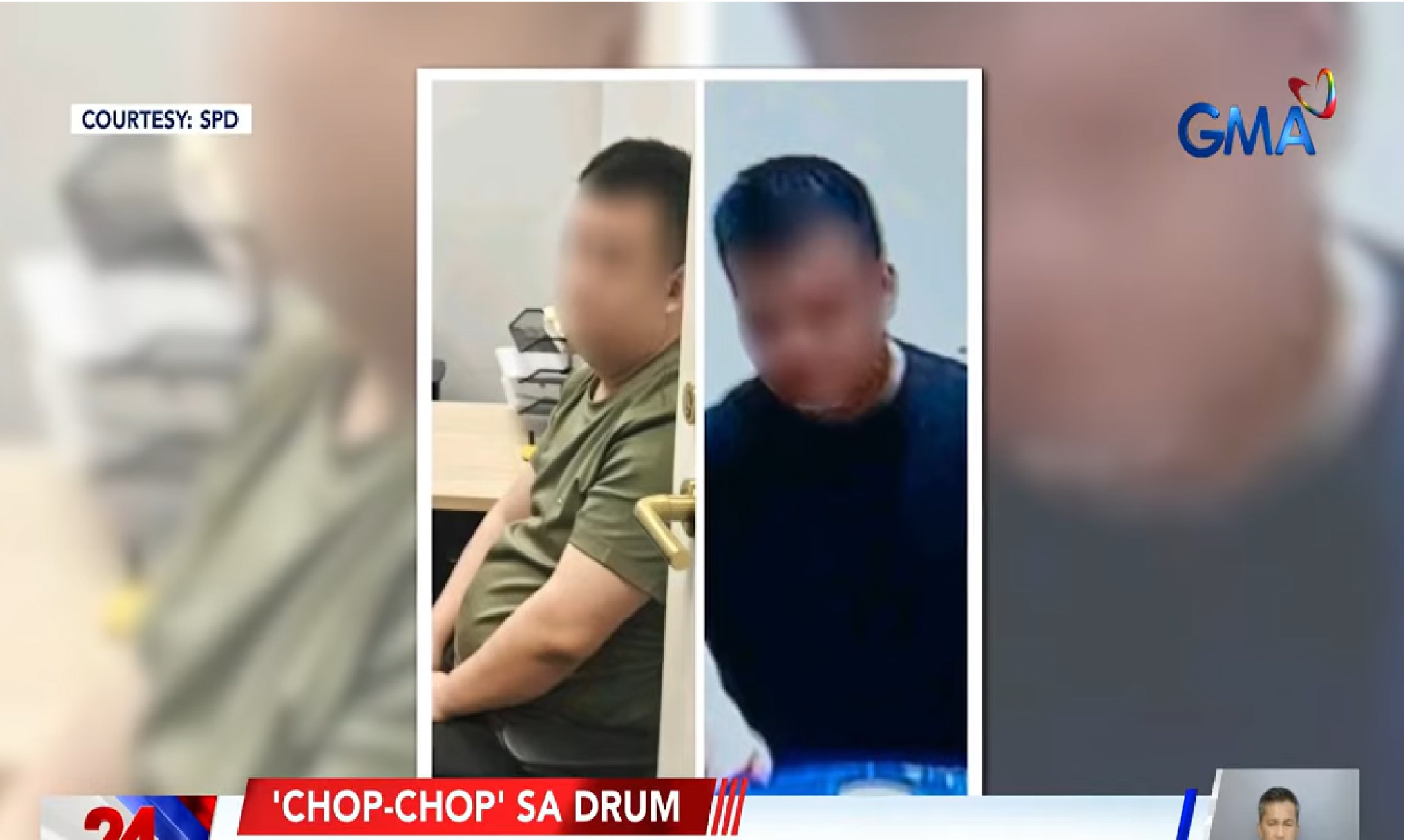 Taiwanese, utak sa pag-chop-chop sa Chinese na inilagay sa drum na may kimchi sauce