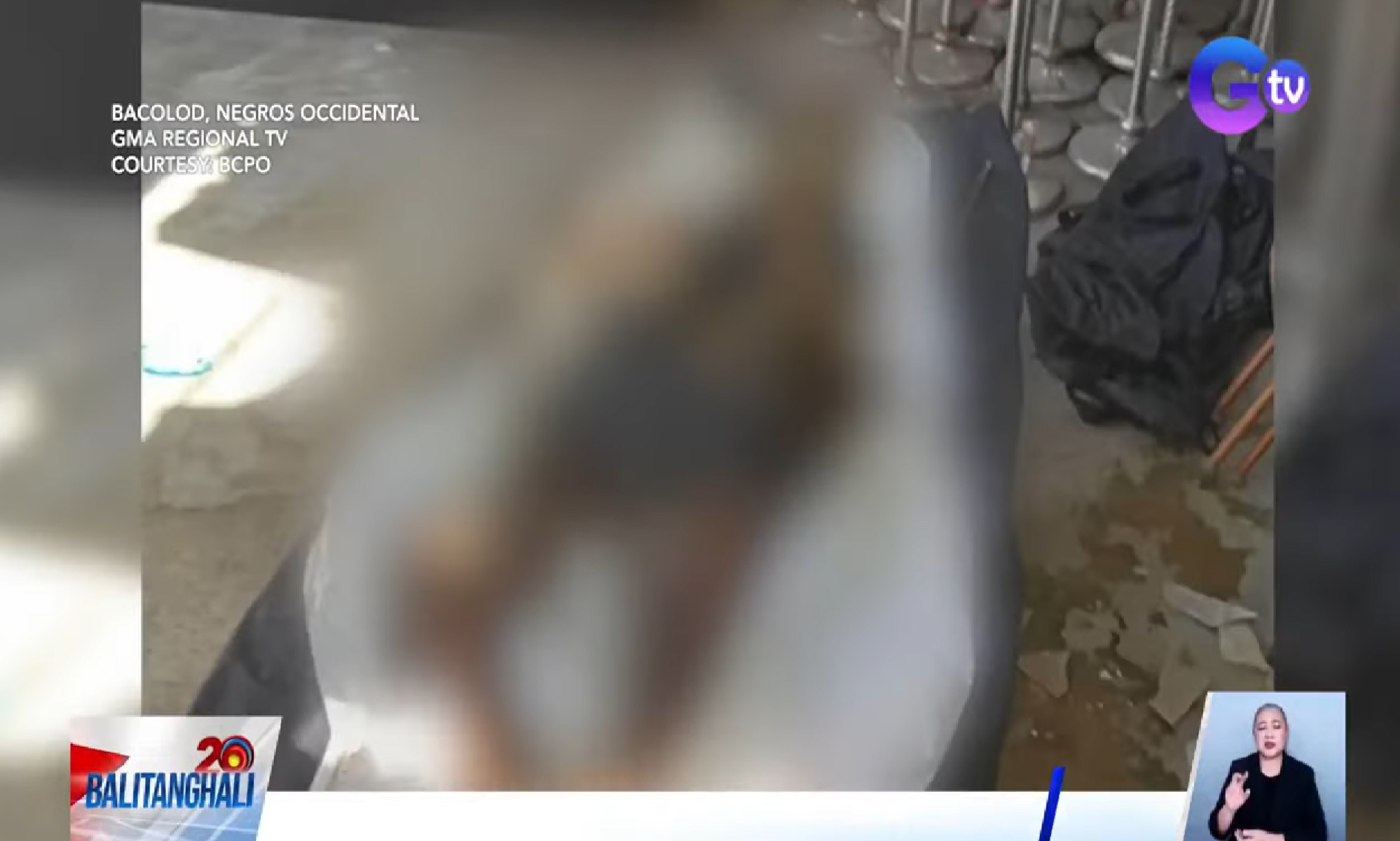 Bangkay na puro putik, natagpuan sa bakanteng lote sa Bacolod City