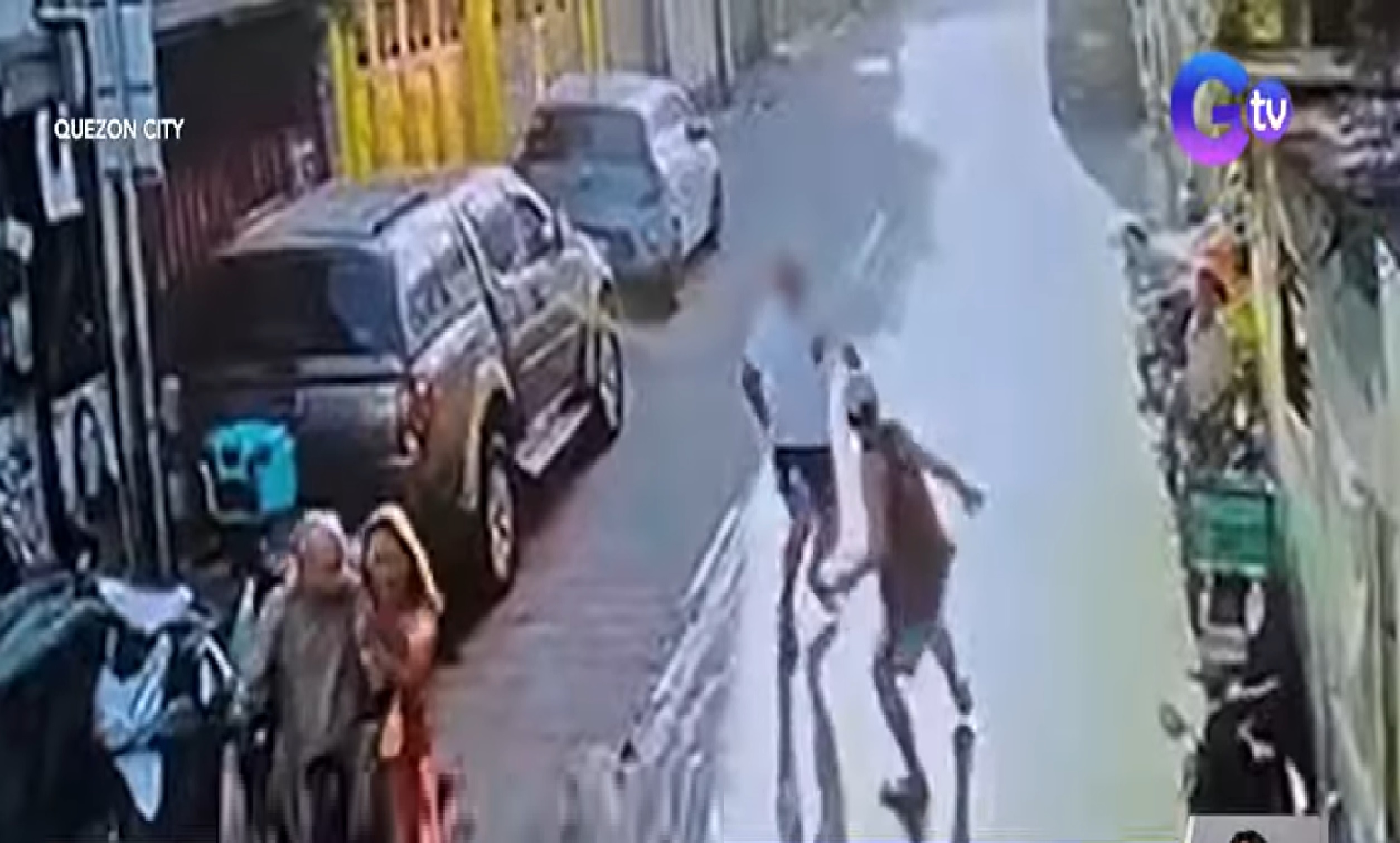 Lalaki, inaresto sa tangkang pananaksak sa kaniyang kumpare sa QC: live-in partner niyang pulis, damay