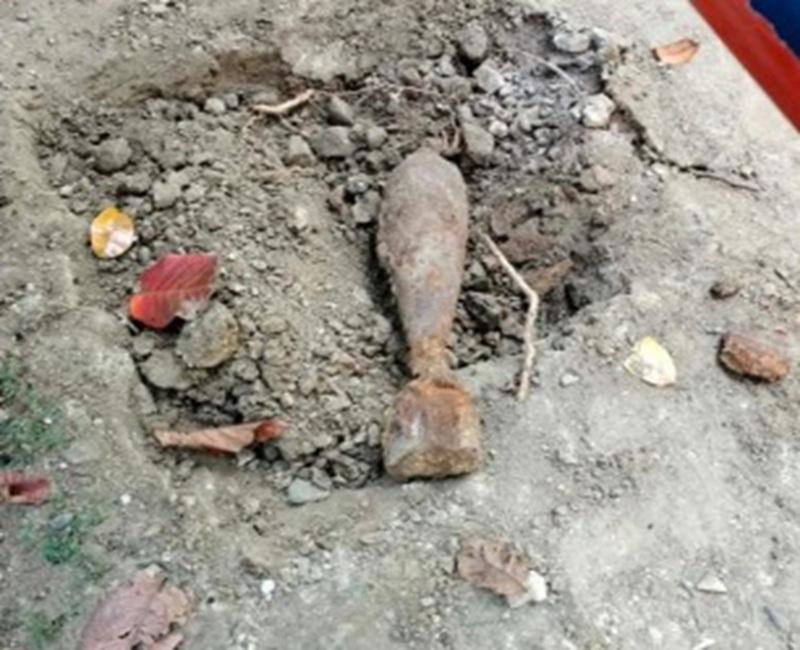 Vintage bomb found in UP Diliman campus