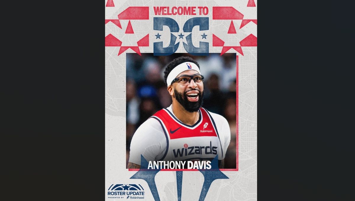 NBA: Wizards' Anthony Davis expected to sit out rest of season