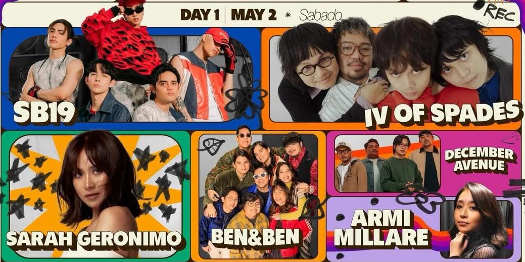 SB19, SexBomb Girls, IV of Spades, and more to perform at Aurora Music Festival Clark