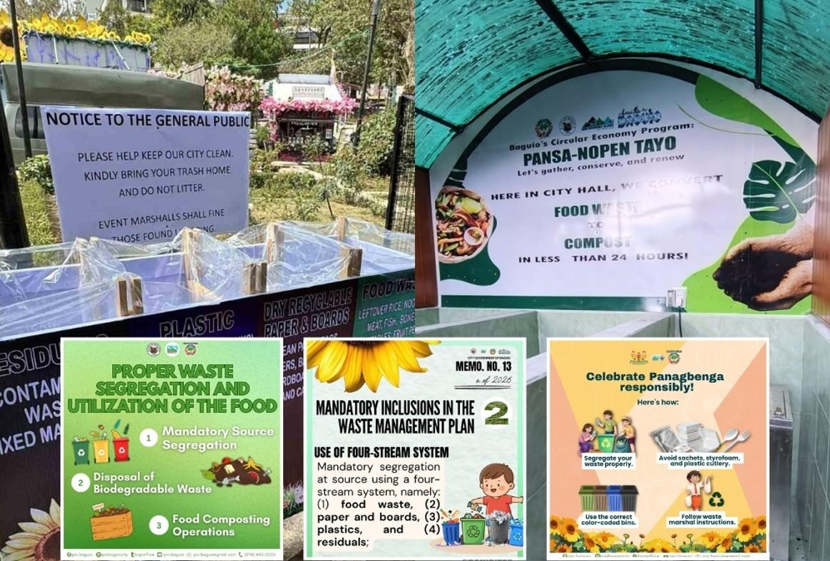 Baguio LGU reminder re cleanliness at Panagbenga 2026