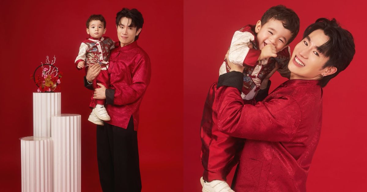 Benedict Cua, son Aleck are the cutest duo for Chinese New Year