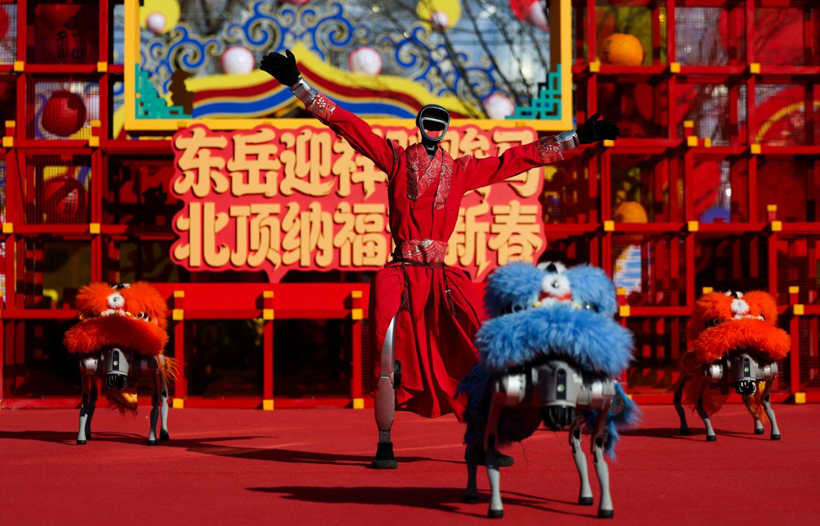 China's humanoid robots take center stage for Lunar New Year showtime
