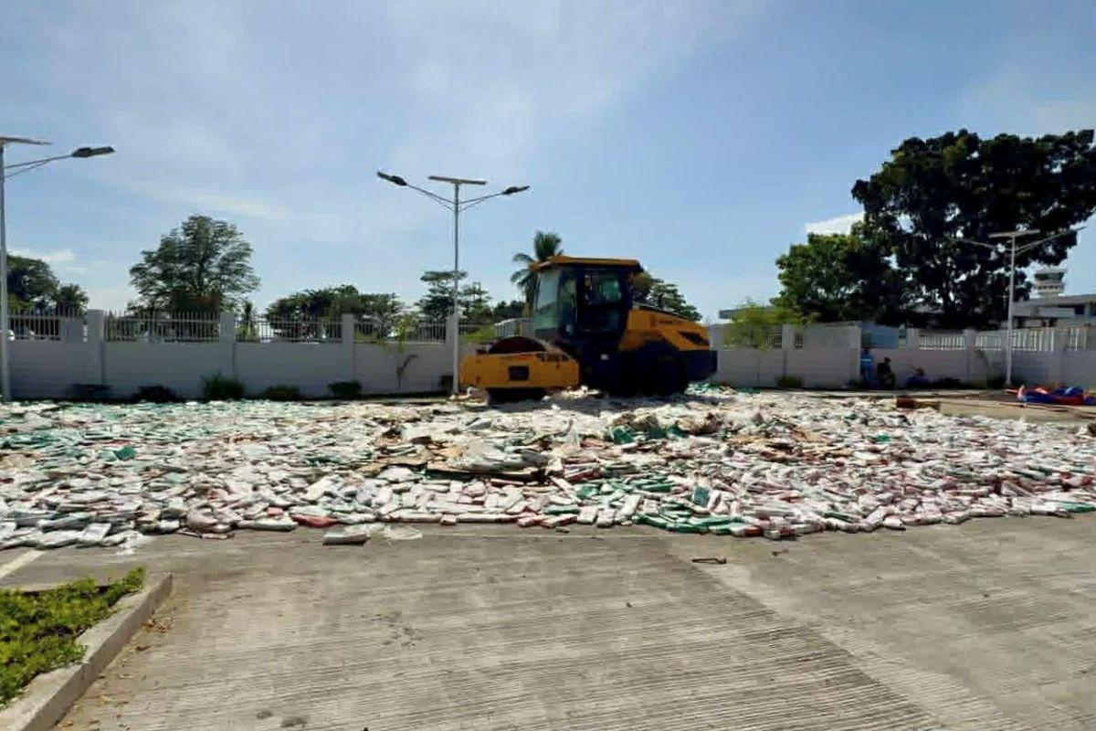 P188M smuggled cigarettes destroyed in Misamis Oriental