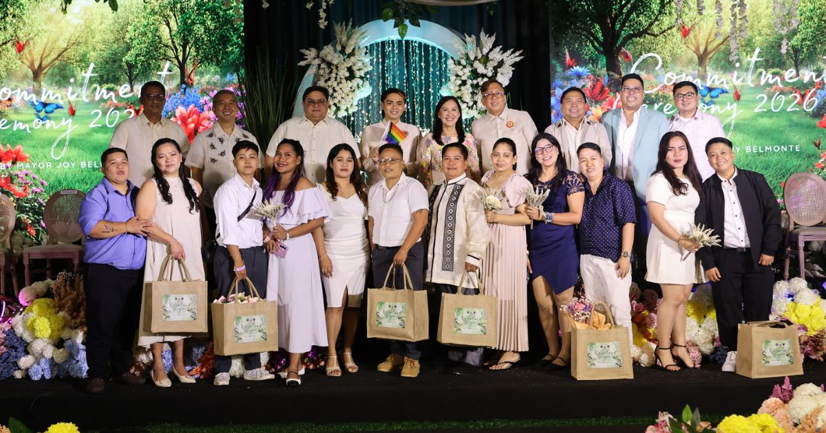129 queer couples take part in commitment ceremony in Quezon City on Valentine's Day