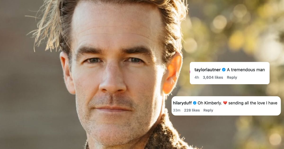 Celebs pay tribute to James Van Der Beek