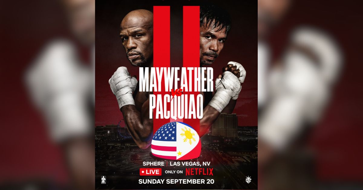 Mayweather vs Pacquiao fight scheduled in September to be streamed live on Netflix 