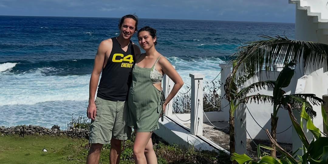 Mav Gonzales, husband Matthew Valeña go on babymoon